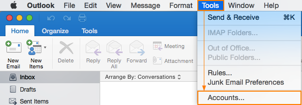 outlook 2016 for mac stops connecting to 365 exchange when i close and open